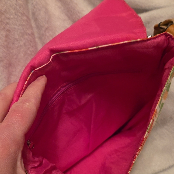 Lily Bloom Colorful Floral Crossbody Bag In EUC - Picture 4 of 6